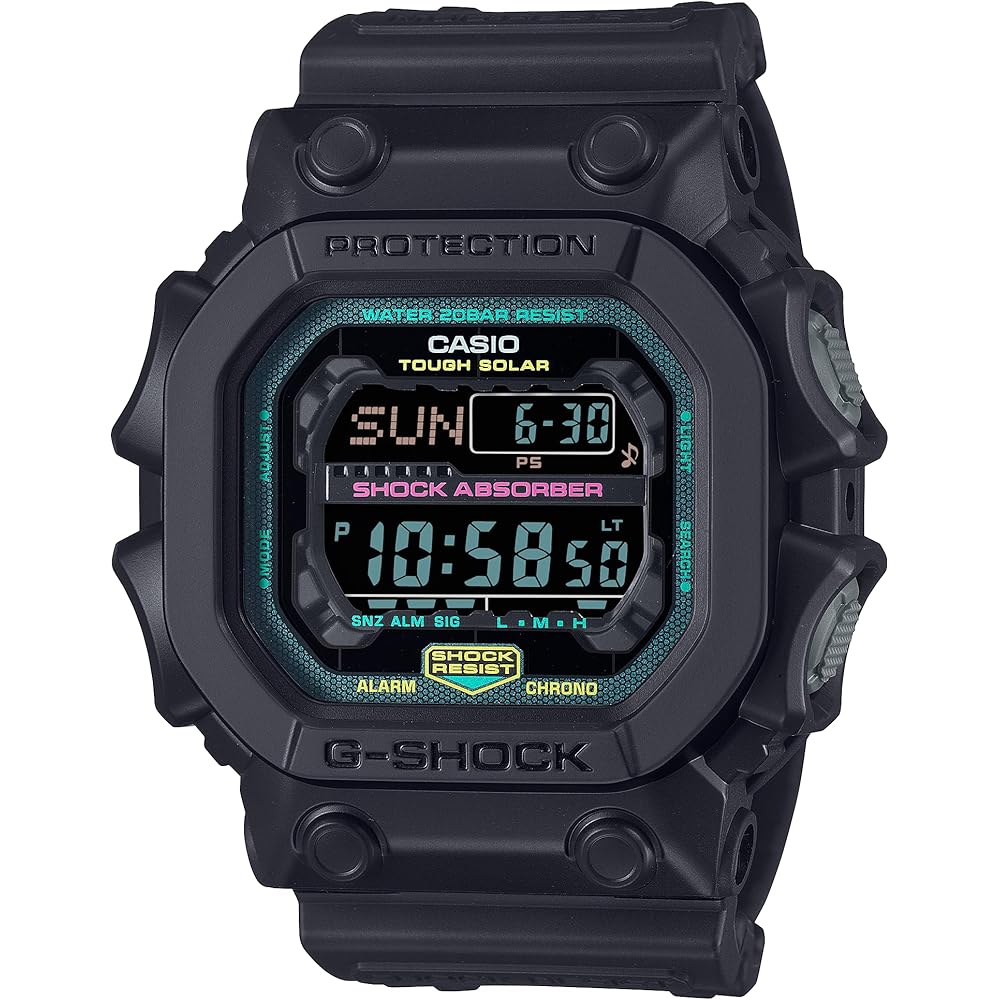 

Casio G-Shock GX-56MF-1 Men s Watch Black Resin Case Shock Resistant Waterproof