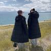 Winter Loose Down Cotton-padded Jacket Women's Medium and Long Thickened Loose Casual Warm Cotton-padded Jacket Coat
