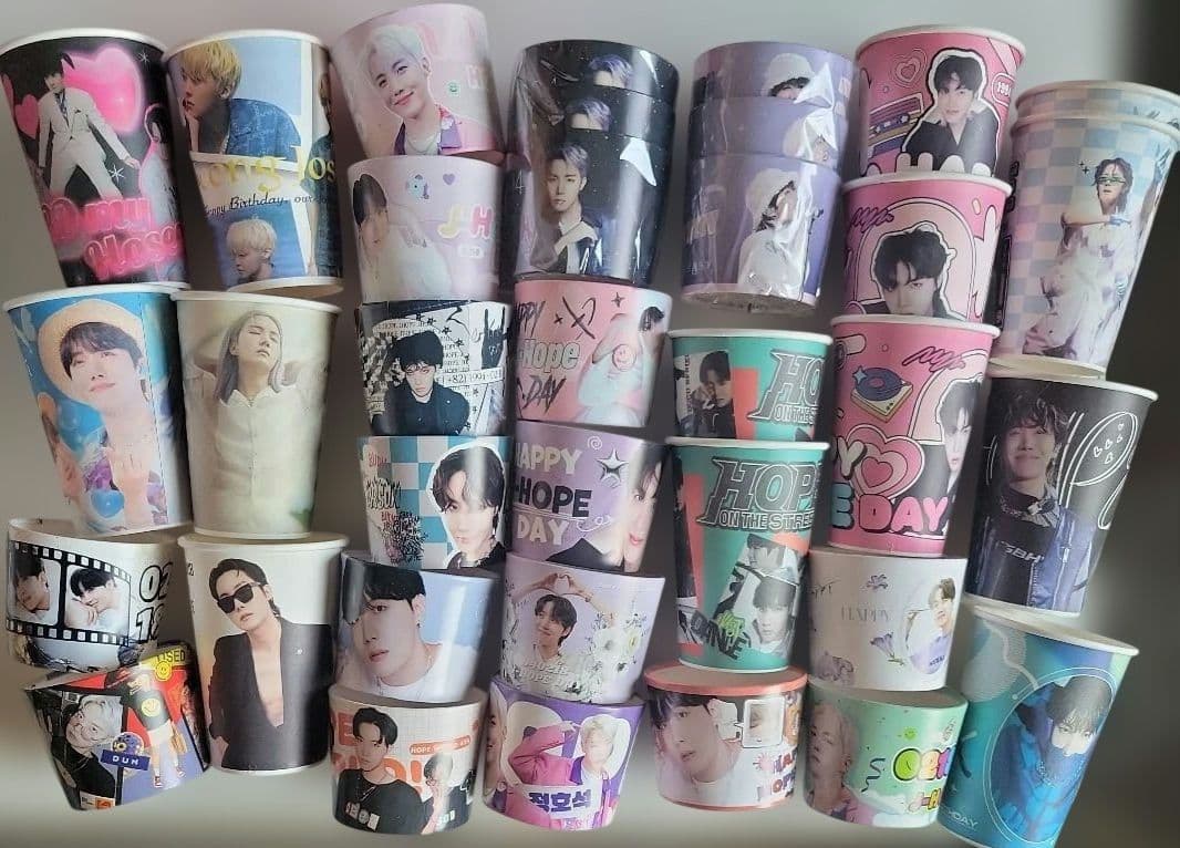 

[USED] BTS J-HOPE Birthday Cup/Cup Holder