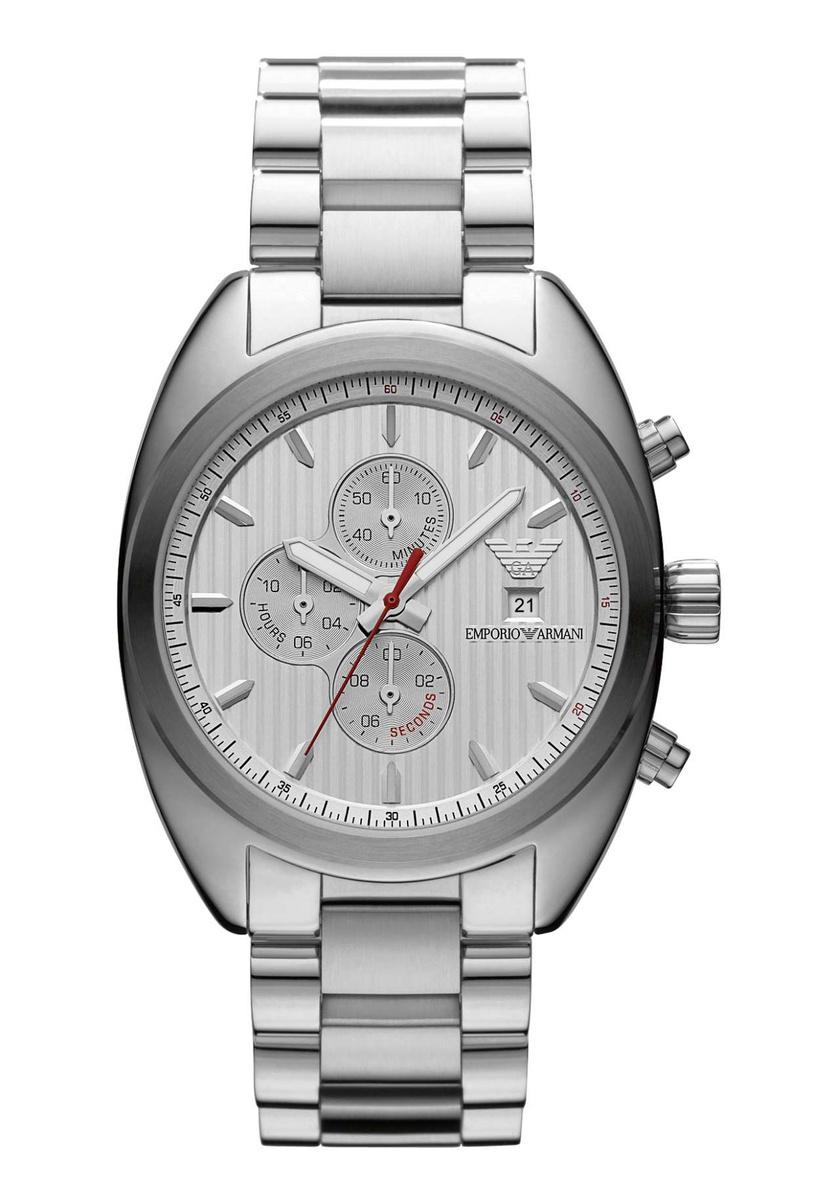 Zegarek ARMANI AR5958. Kwarcowy, Kolor srebrny