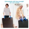 2Pcs Heavy Duty Mat Gripper Horse Stalls Tack Room Barn Trailer Gym Floor Mat Movers Tool Ergonomic Labor Saving Mat Puller Handlers