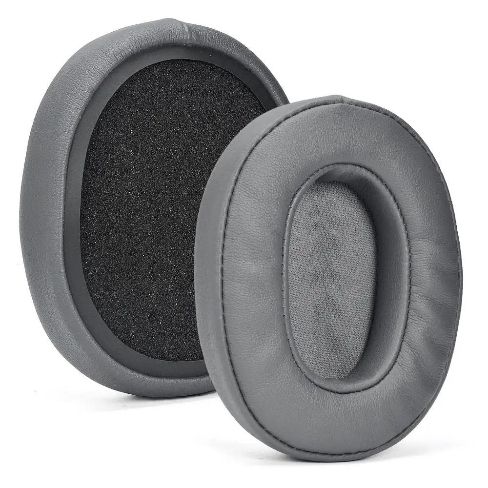 1 Pair Protein Leather Ear Pads Replacement Sponge Ear Cushion Earmuffs Soft for Skullcandy Crusher Wireless/Crusher ANC/Hesh3