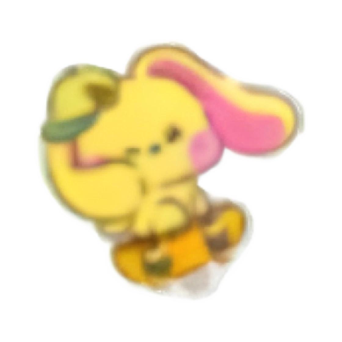 NewJeans Bunini Sticker Play Yellow - Japan Exclusive ONE SIZE
