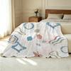 Lightweight Flannel Blanket | Soft, Breathable & Warm – Perfect for Couch, Bed & Home, Ideal for Fall/Winter Use, Great for Halloween & Christmas