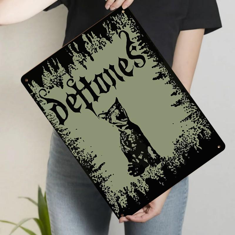 

Deftones Band Art Metal Tin Sign Vintage Music Poster Decor for Home Bar Club Wall Decoration 20x30cm（7.8x11.8inch）