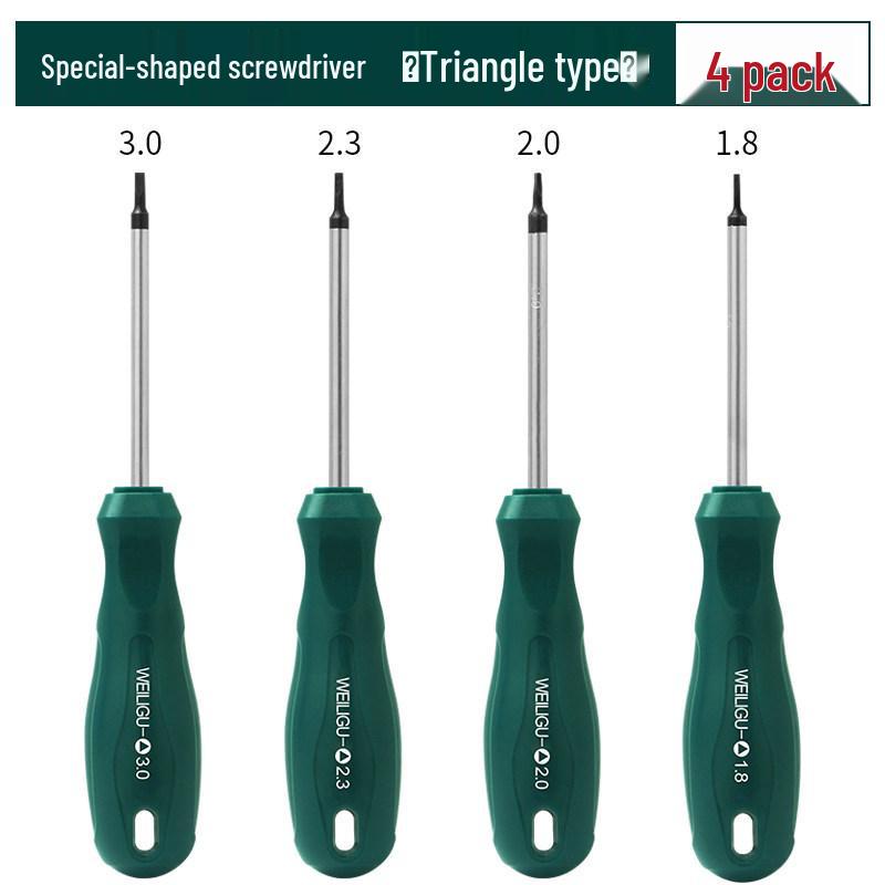 Dreikant-Schraubendreher-Set für Haushaltsgeräte
