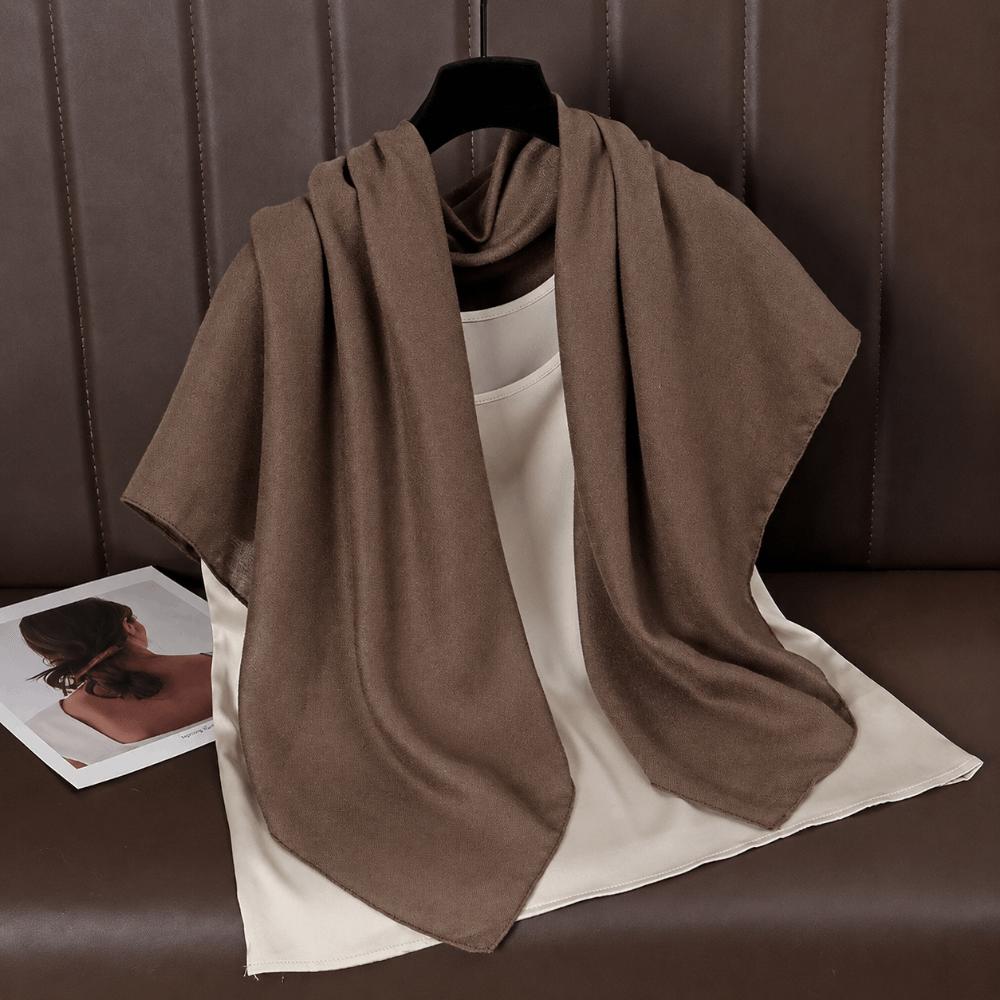 Soft Cotton Linen Headscarf 90x90cm Female's Hijabs Fashion Square Scarves Bag Accessories