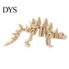 Dinosaur Skeleton Model Figurine 3D Printed Dino Bones Figures Mini Poseable Toy for Sand Dig Science Play Party Favors Puzzle