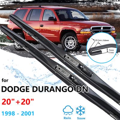 Für Dodge Durango DN MK1 1998 1999 2000 2001 Front Wischer Klingen Arm Gummi Cutter Windschutzscheibe Windschutz Auto Ersatz