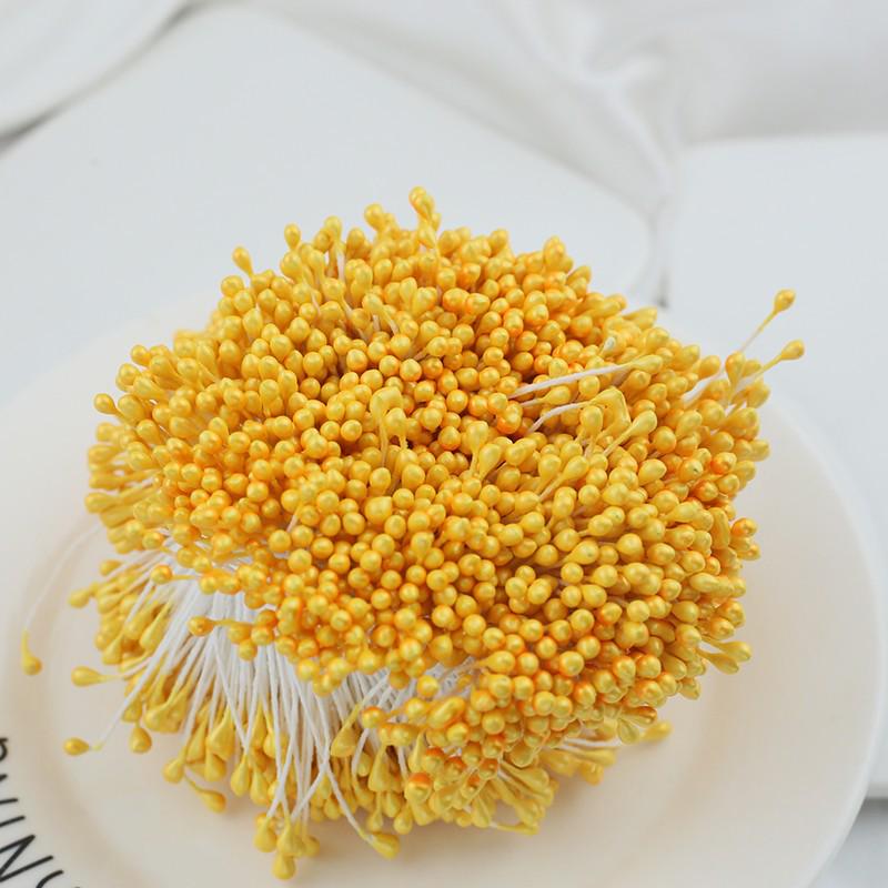 3mm Multicolor Pearlescent Silk Screen Ribbon Flower Stamen Bud