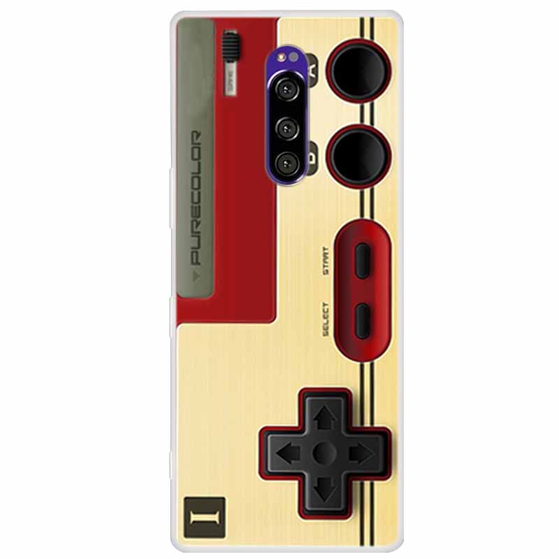 For Sony Xperia 1 Case Luxury Animals Transparent Cover for Sony Xperia1 XZ4 SO-03L SOV40 J8110 J9150 J8170 Phone Shells Covers