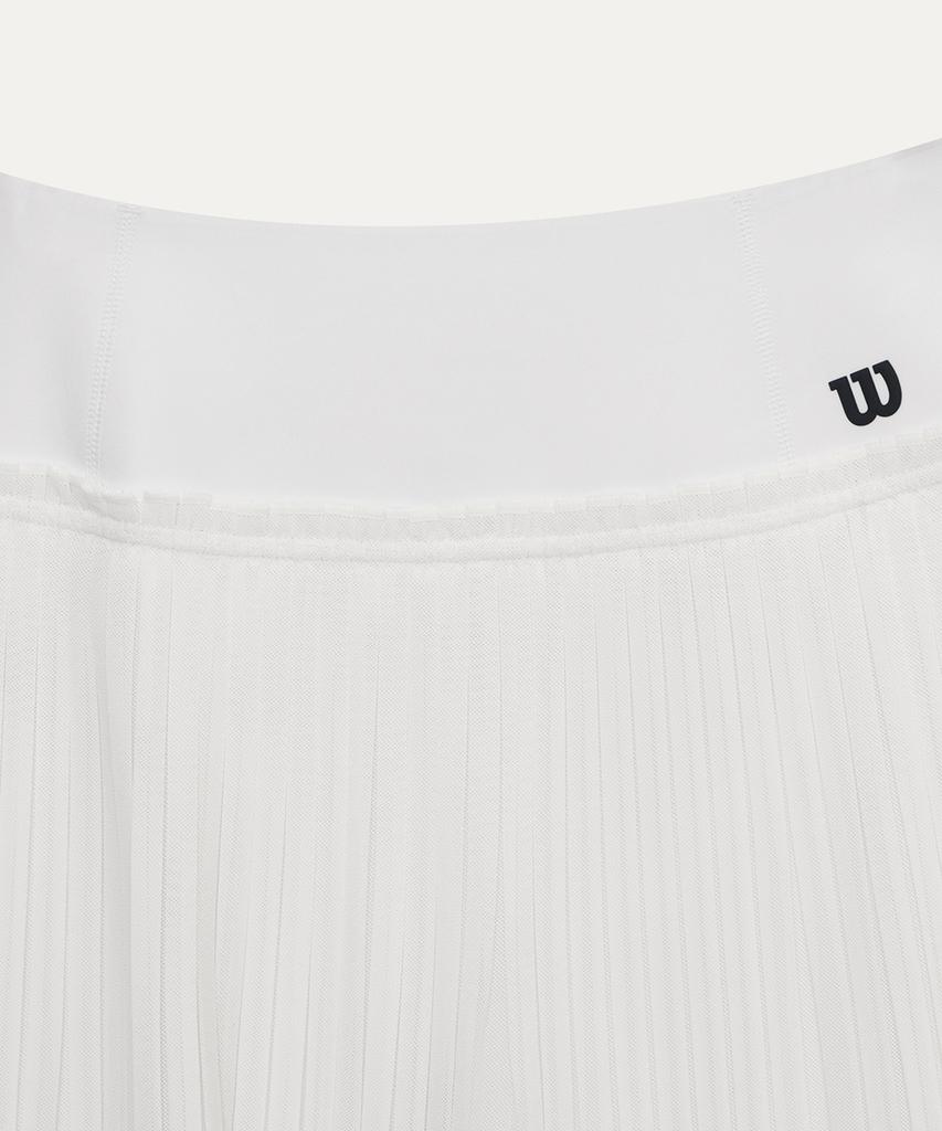 Wilseun Downtown Mesh Pleated Skirt W (2 Colors)