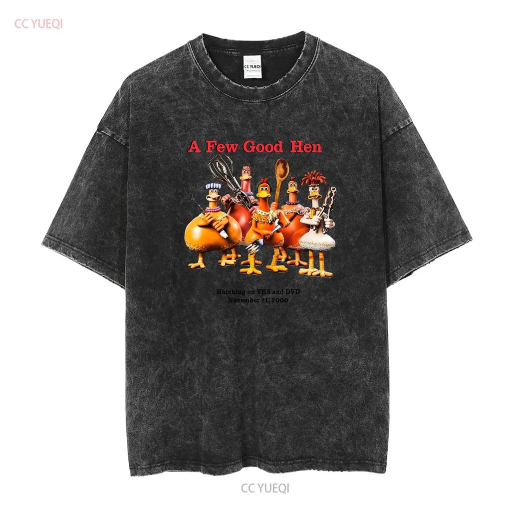 Rare Vintage Chicken Run 2000 VHS DVD Promo T Shirt 90s 2000s Animated Film XL vintage Washed Comfortable Soft Slightly fashion