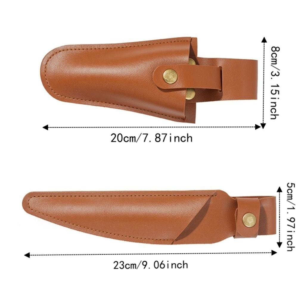 Gürtelschlaufe Lederzange Abdeckung Schutzabdeckung Gartenschere Halter Outdoor Tragen