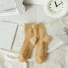 Fleece Lined Thickened Mink Velvet Socks With Soft Fluffy Feel And Warm Retention Perfect For Cold Winter Home Use