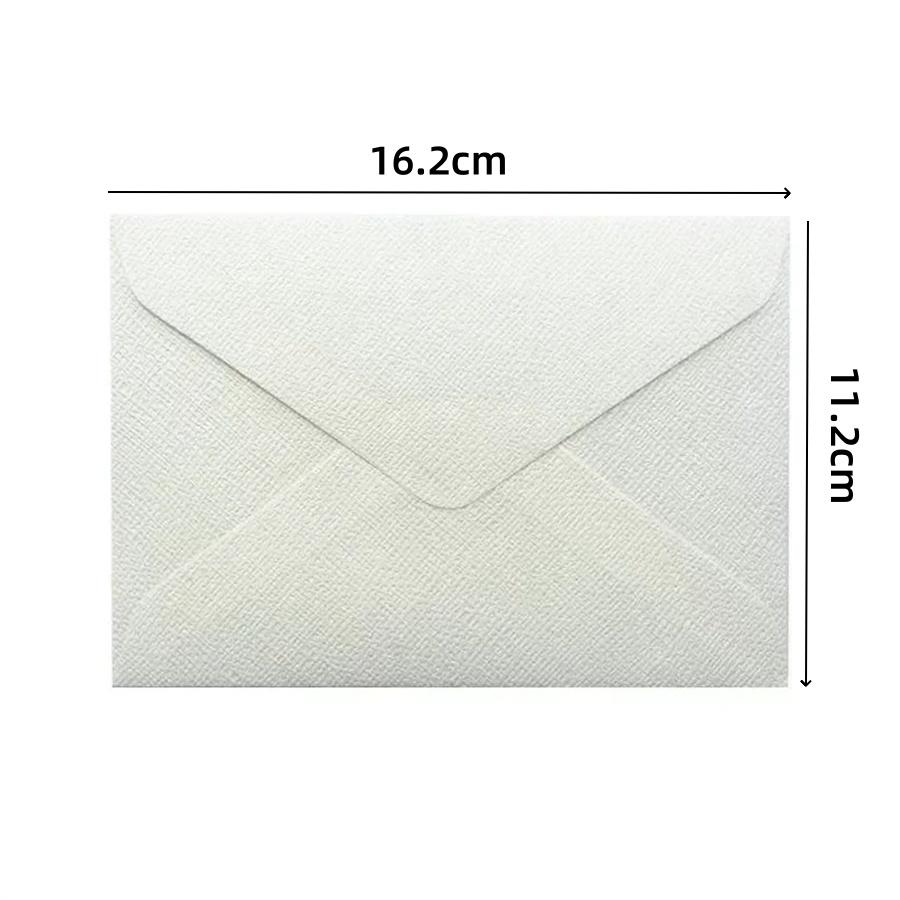 10pcs Window Envelopes for Letters DIY Handmade Gift Packaging Bag Wedding Party Invitation Card Cover Cash Envelope Stationery