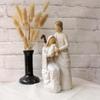 Resin Nativity Statue Holy Family Jesus Our Lady of Mary Figurine Catholic Birth of Christ Manger Group Home Desktop Decoration