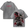 2026 Anime Black Clover Asta Maglietta Grafica Vintage Lavata Oversize Streetwear Uomo Donna Harajuku Manica Corta Cotone T-shirt Top