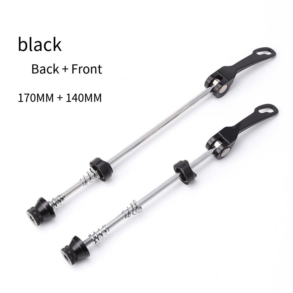 Lightweight QR Skewers for Road and Mountain Bikes Front 100mm Rear 135mm