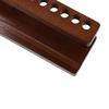 Creative Walnut Pens Holder 9/15 Slots Brush Display Case Toothbrush Holder  Desktop Ornaments