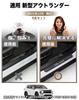 HUDIY Stainless Steel Side Step Guards for Outlander 2021 Door Scuff Luggage Step Tape Stain Japanese Instruction Manual Set Fiber (Hoodie) (December