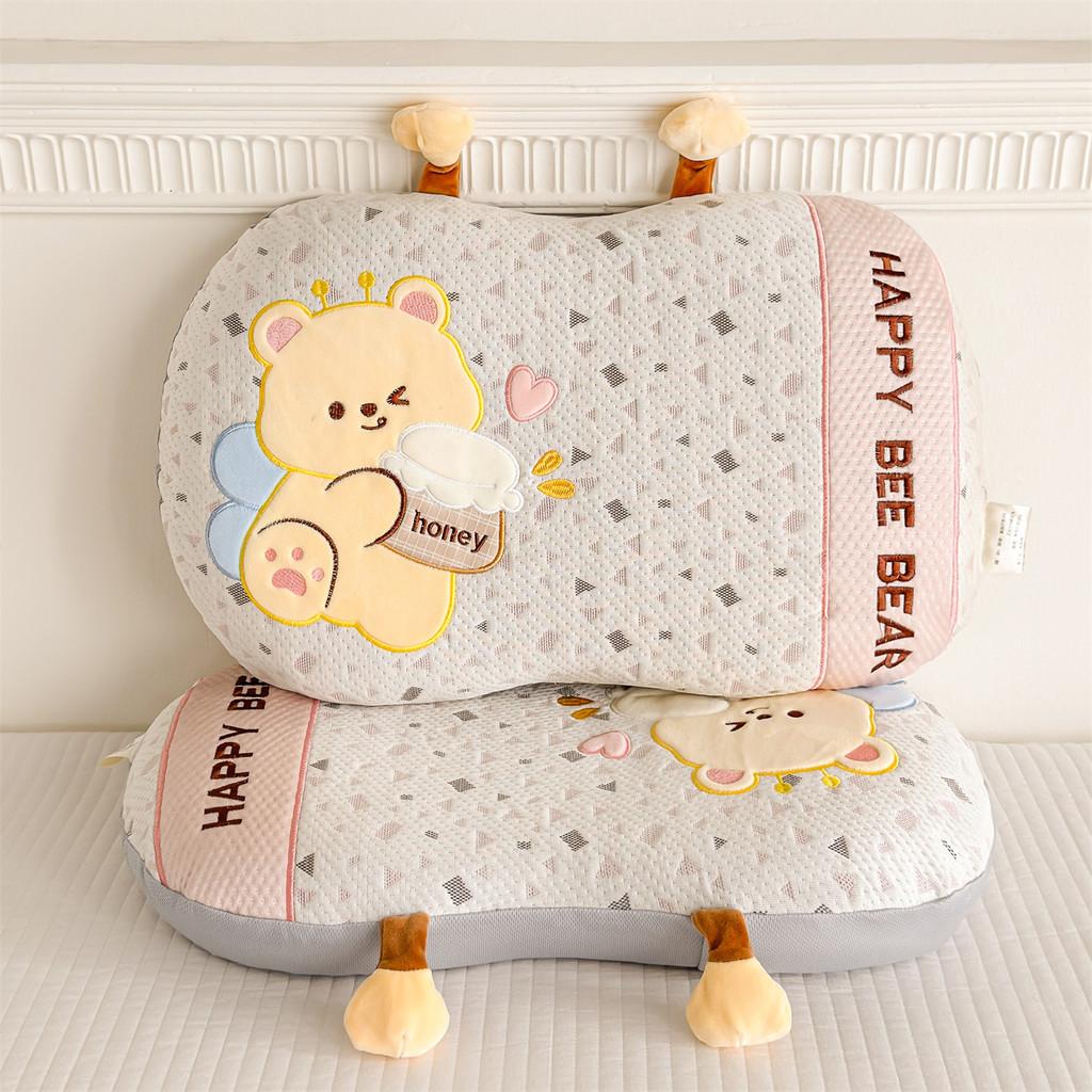 Cartoon Sheep Memory Foam Pillow With Embroidery For Kids And Adults Sleep Comfort