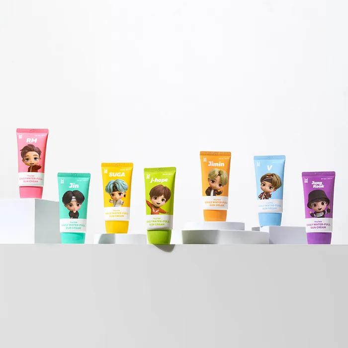 TinyTAN Daily Waterful Sun Cream 50ml jungkook