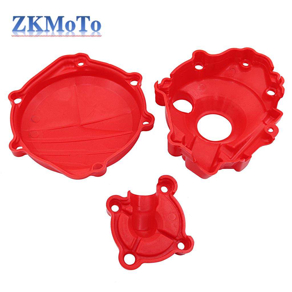 Motorcycle Ignition Guard Water Pump Cover Clutch Protector For Honda CRF 250R 250RX CRF250R CRF250RX 2018 2019 2020 2021