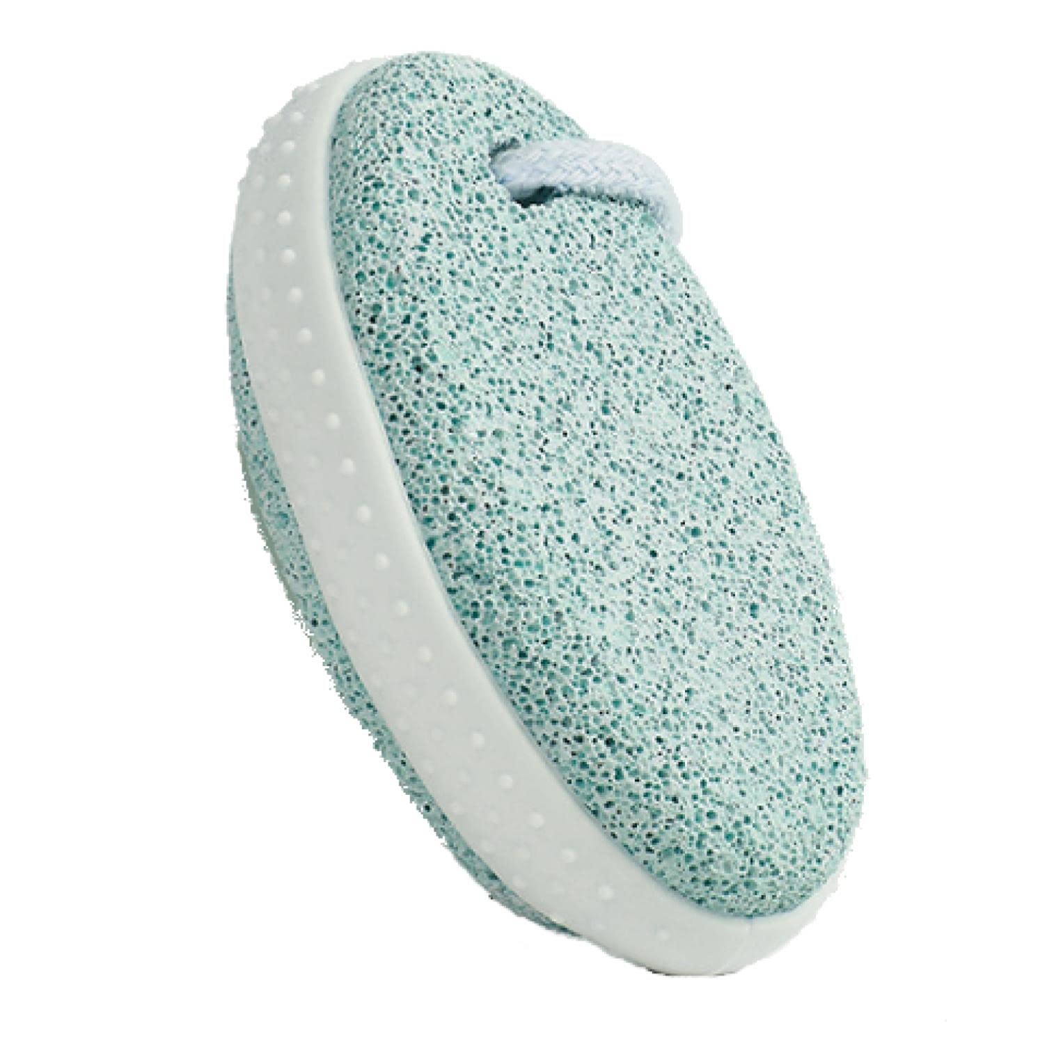 

fogman Natural Pumice Stone for Heel Hangable with Strap Calluses, Stylish, Non-Slip, (Green) зелёный