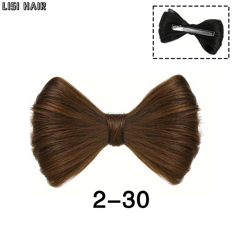 

MISS WIG Синтетические 1 шт., пучки с бантом, прическа, шиньон, на заколке, наращивание волос, натуральный вид, аксессуары для волос на каждый день 12cm