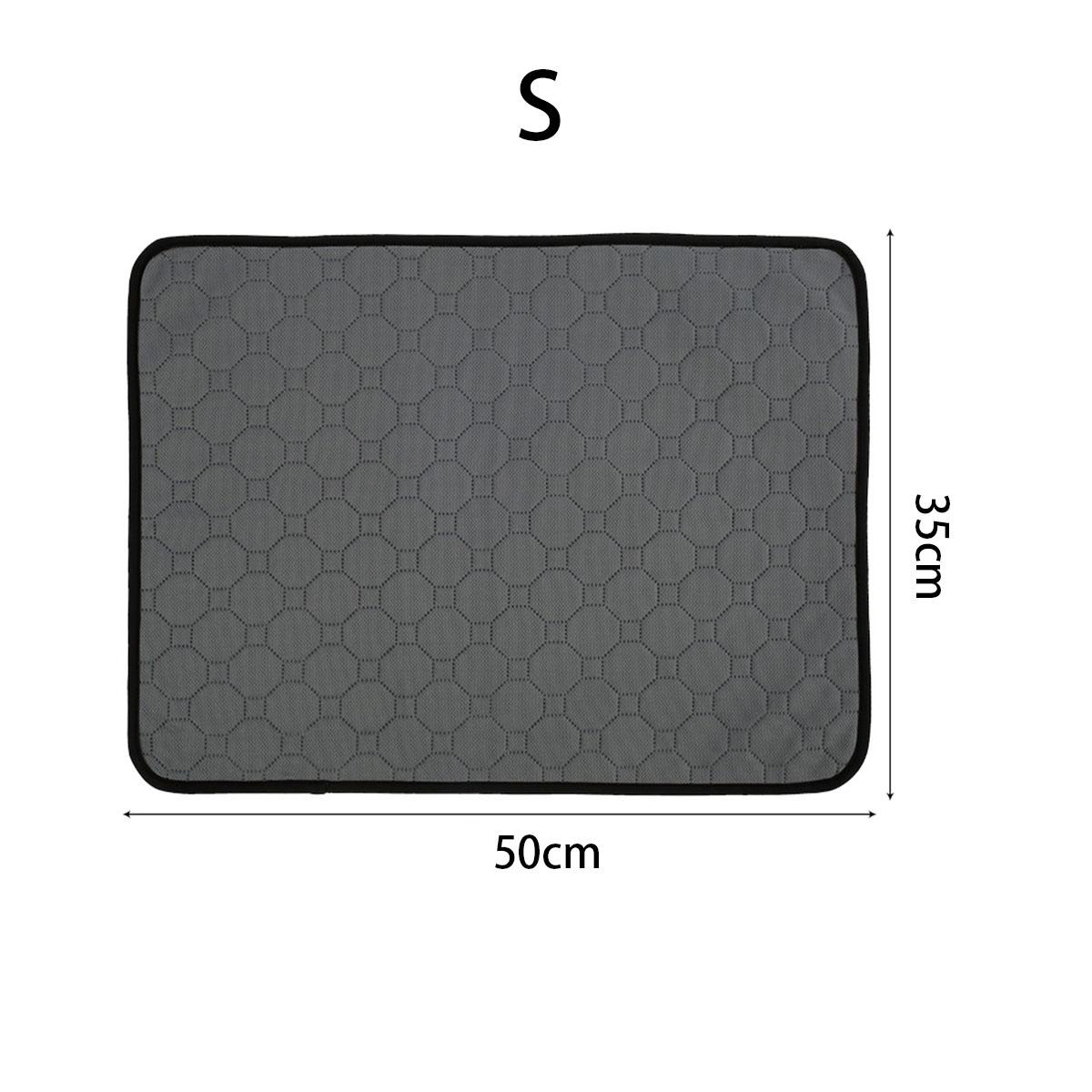 

Впитывающий коврик для собак и кошек, многоразовое одеяло, моющийся тренировочный коврик для щенков и котят, нескользящий, легко сохнущий, подстилка для лежанки