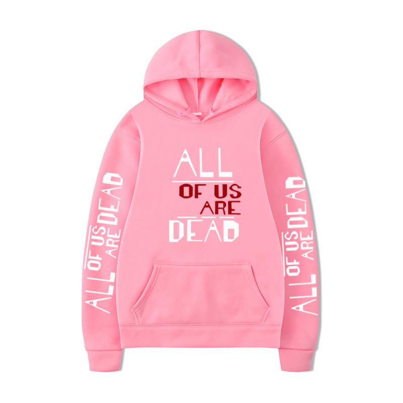All of Us Are Dead Korean Drama Print Men's Hoodie Vintage Unisex Pullover Men Graphic Hoody Tops Oversize Clothing