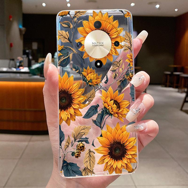Casing For Honor X9b X9a Magic 6 5 Lite 5G Luxury Dragon Cute Cool Boys Girls Transparent Soft silicone Back Cover Phone Case