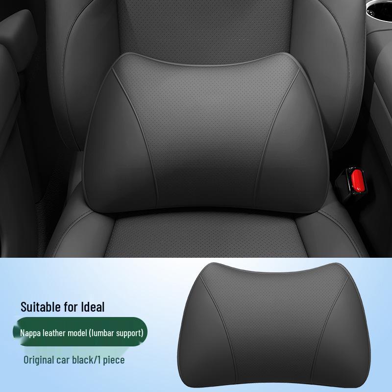 Ideální L6L7L8L9MEGA Semišová opěrka hlavy, krku a bederní opěrka pro automobily