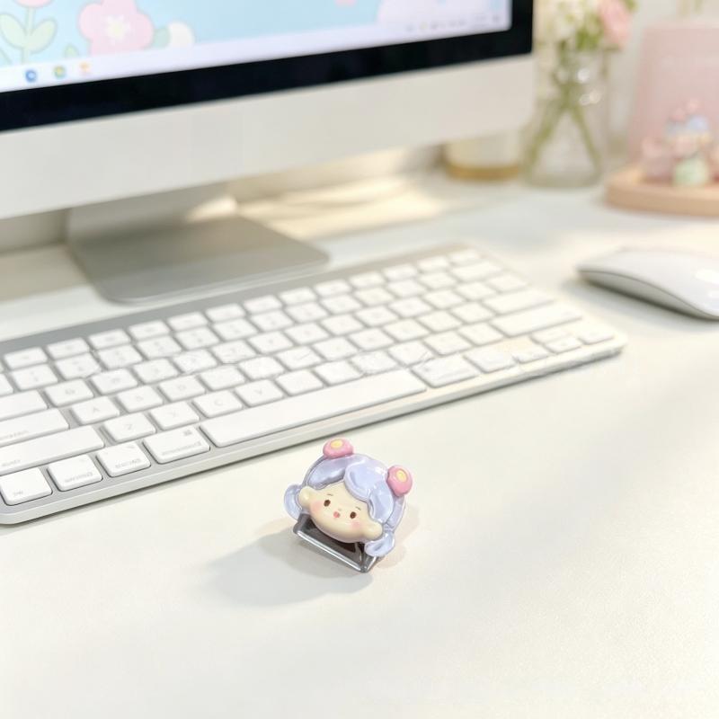 10Pcs Girl’S Diy Keycap Toy For Mechanical Keyboards—A Unique Stress-Relief And Emotional Release Tool