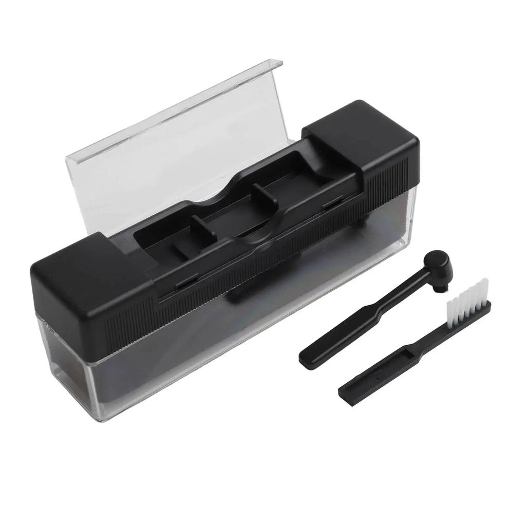 3 in 1 Vinyl Record Cleaning Kit with Velvet Brush and Carbon Fiber Stylus Cleaner Enhance Your Audio Experience