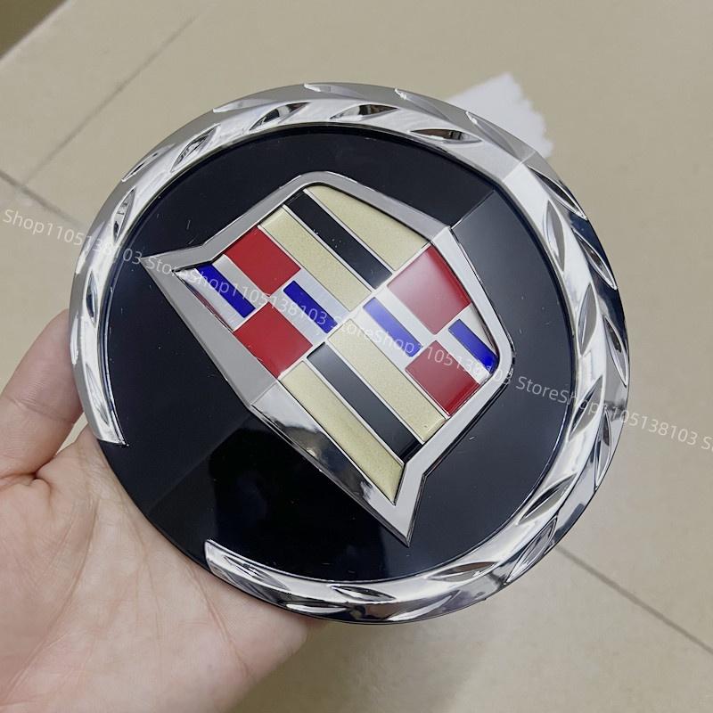 1pcs 14.5cm Emblem For Cadillac Escalade Grille Sticker Front Net Emblem For Cadillac Escalade 2007-2014 Year Grille Sticker