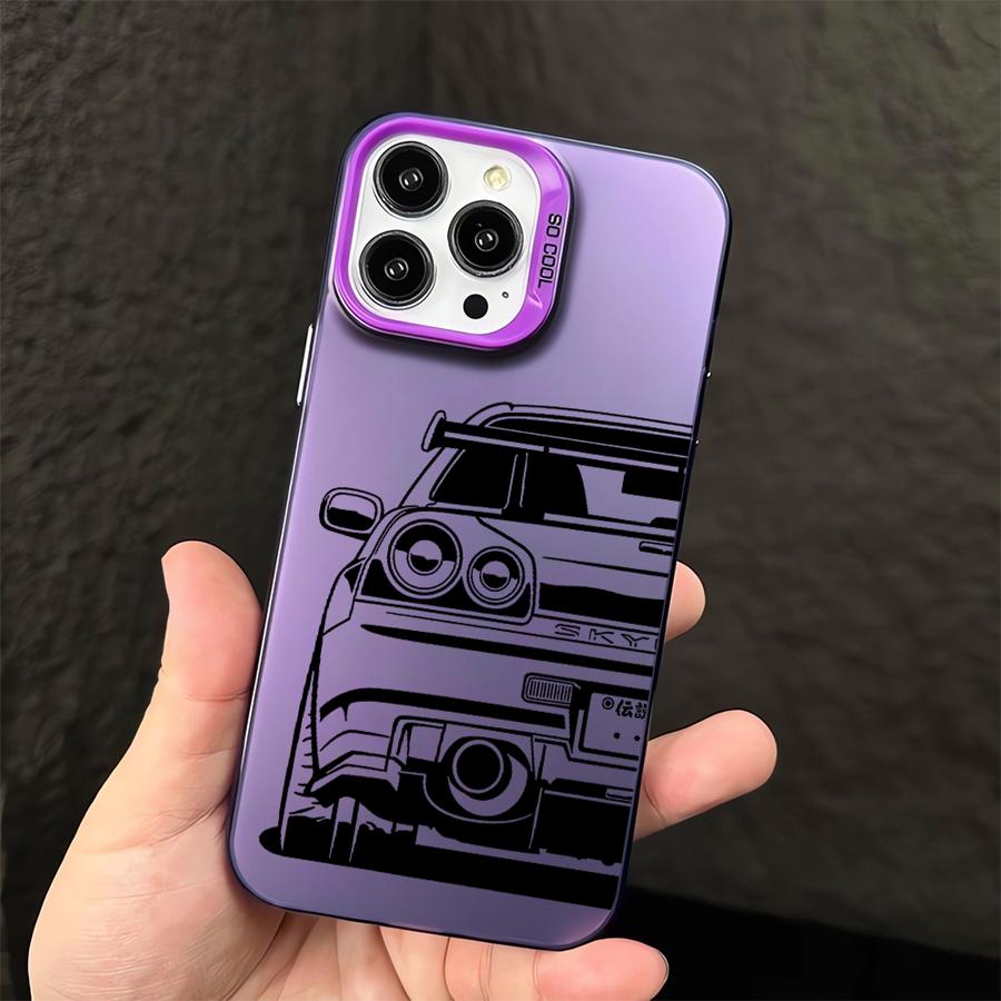 JDM Traumauto Cool Cover Handyhülle für iPhone 16 Pro 15 Pro Max 14 13 12 11 XS 14 Pro Max 16 Plus 14Pro 12Pro Softshell