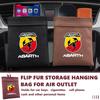 Car Air Outlet Debris Bag Phone Key Vent Dashboard Organizer Box For Abarth FIAT 500 Ducato Stilo Palio T UNO Astra Bravo Tipo