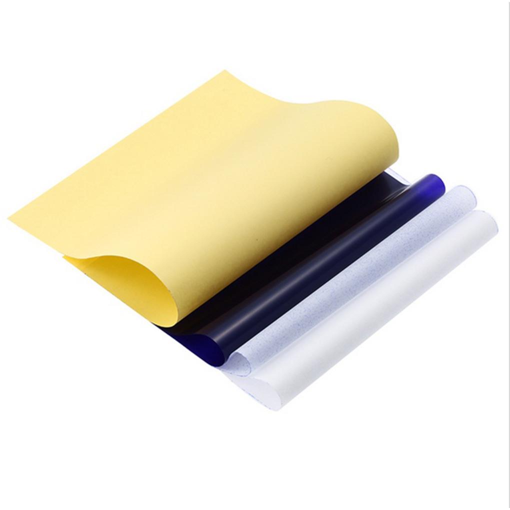 30pack/lot Reusable Transfer Paper Tattoos - Easy To A4 Format Clear Transfer Paper For Tattooing