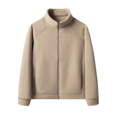 Jacket Double-sided Thermal Thickened Men's Jacket Versatile Casual Outdoor Fleece