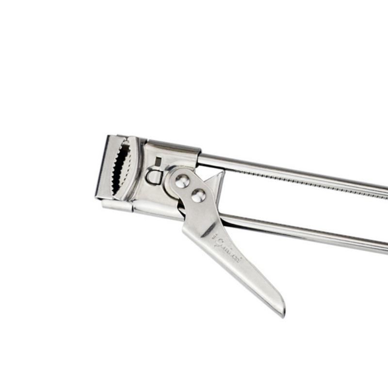 Verstellbare Flaschenöffner Edelstahl Manueller Dosenöffner Glasöffner Deckelöffner Küchenwerkzeug Zubehör