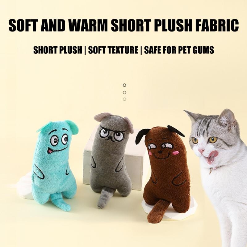 Interactive Crinkle Cats Plush Mice Toy for Mental Stimulation Natural CatMint for Excitement Safe Teething Relief 6PCS