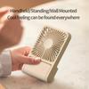 2025 New Unique Portable Rechargeable Fan 360 Degree Angle Adjust Wall And Table Fans Home USB Mini Desktop Charging Fans
