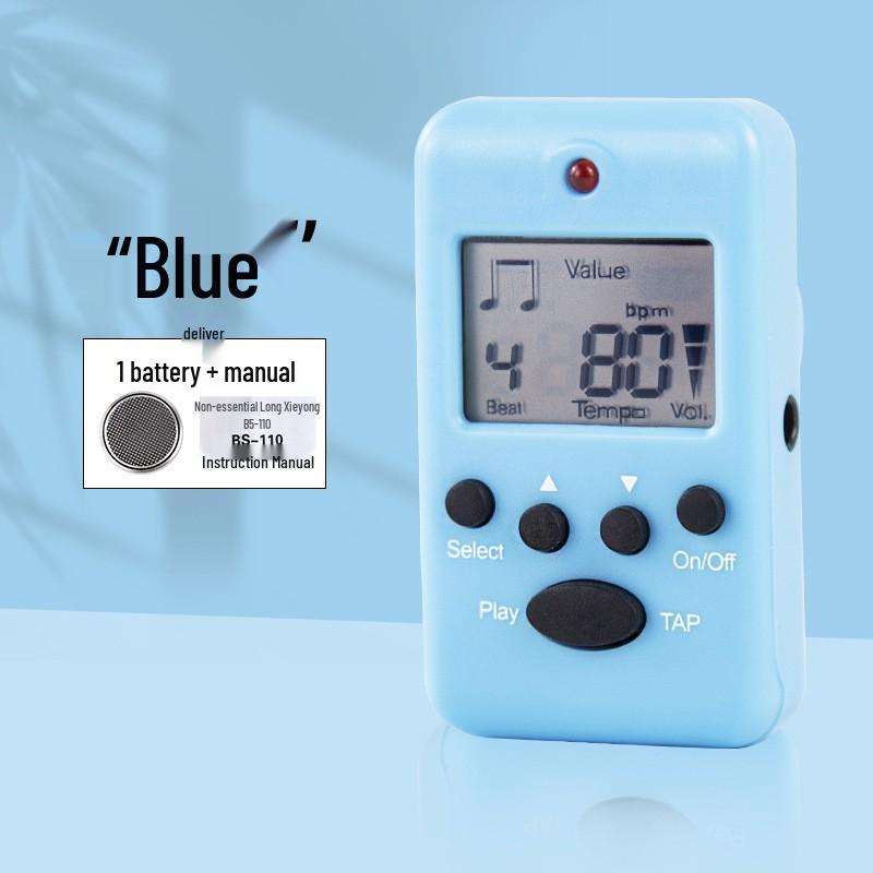 

Portable Mini Metronome for Running and Jump Rope Rhythm синій