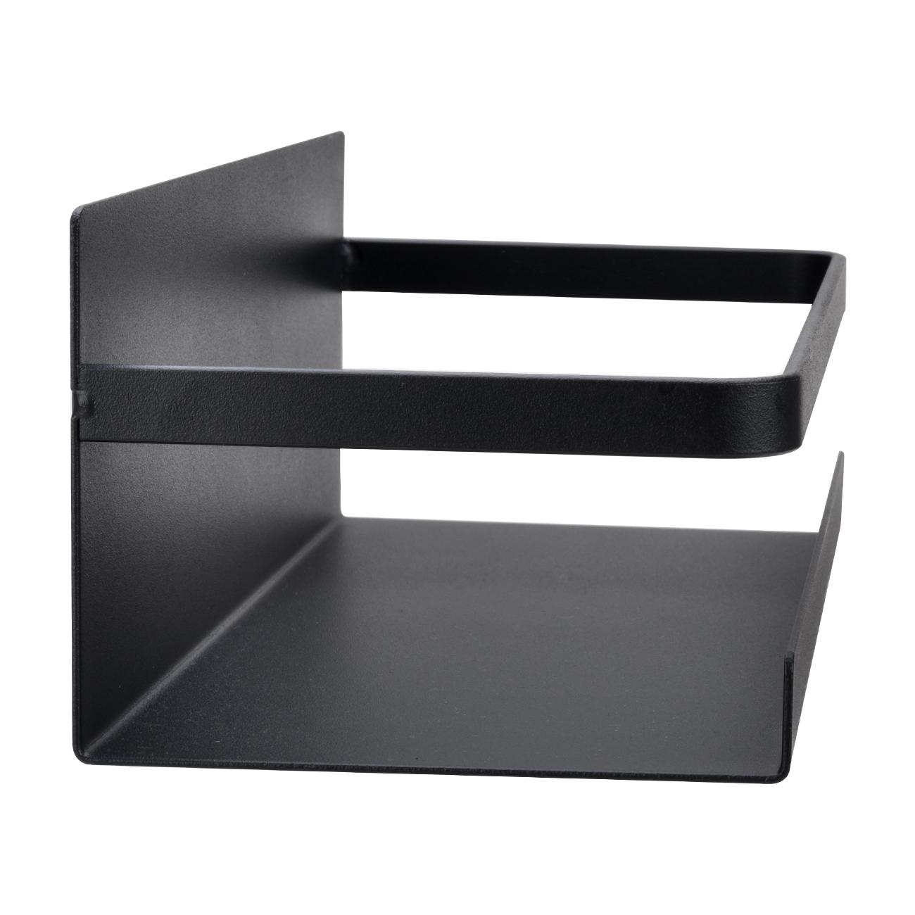 Магнитная полка для хранения, кухонный холодильник, держатель для приправ и всякой всячины, товары для дома B чёрный