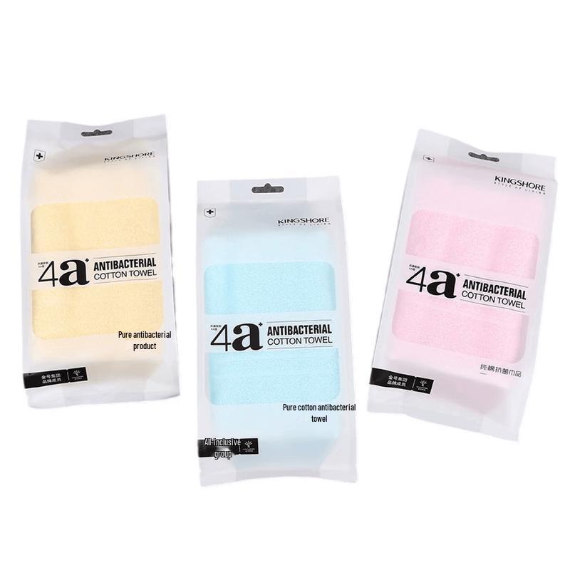 KING SHORE Pure Cotton Soft Absorbent Face Towel