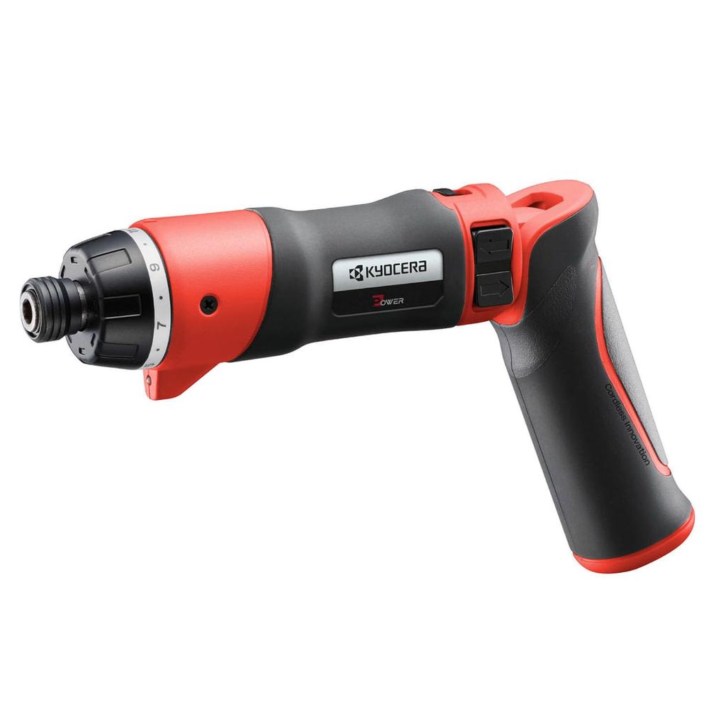 Kyocera Old Ryobi Rechargeable Driver Drill 647850A be held in various ways to suit the Lithium ion Maximum drilling capacity 5mm 6mm Screw tightening