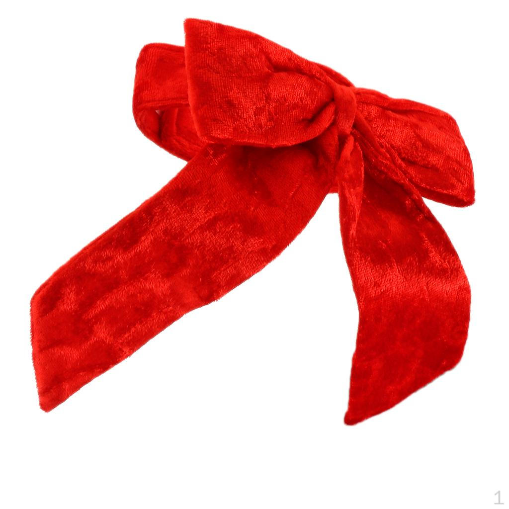 

Comfortable Pet Detachable Big Bow Tie, Lovely Collar Adjustable Neck Red / for Puppy cat and dog Red M