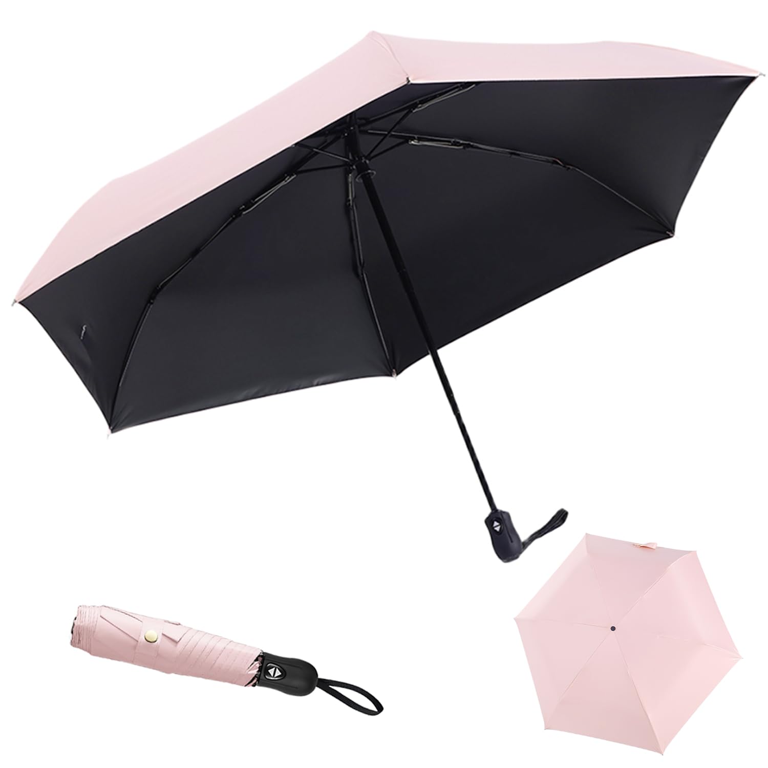 

Складной 201г защита от УФ-лучей легкий УФ-защита для солнечной и дождливой погоды складной сезон дождей вода плесень и ржавчина для мужчин и женщин зонт, ультралегкий,